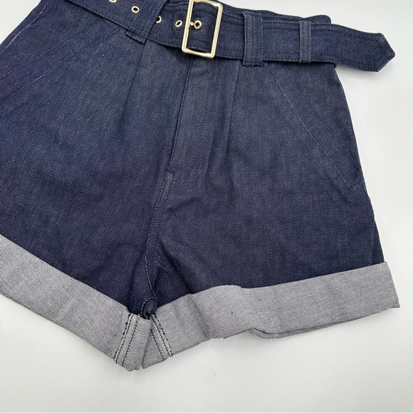Generation Love Erina Sheen Denim Cuffed Shorts - Picture 7 of 16